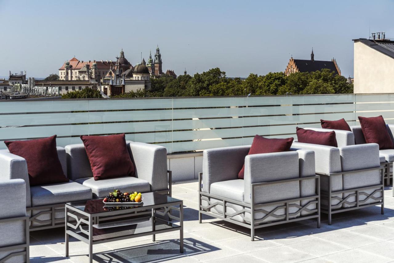 Hotel Ferreus Modern Art Deco 크라쿠프 외부 사진 The rooftop terrace